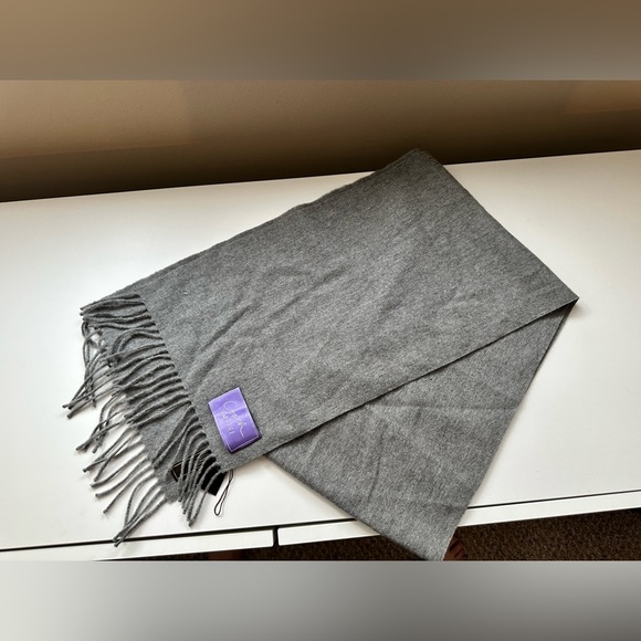 Coach Wool/Cashmere Scarf - Picture 1 of 9